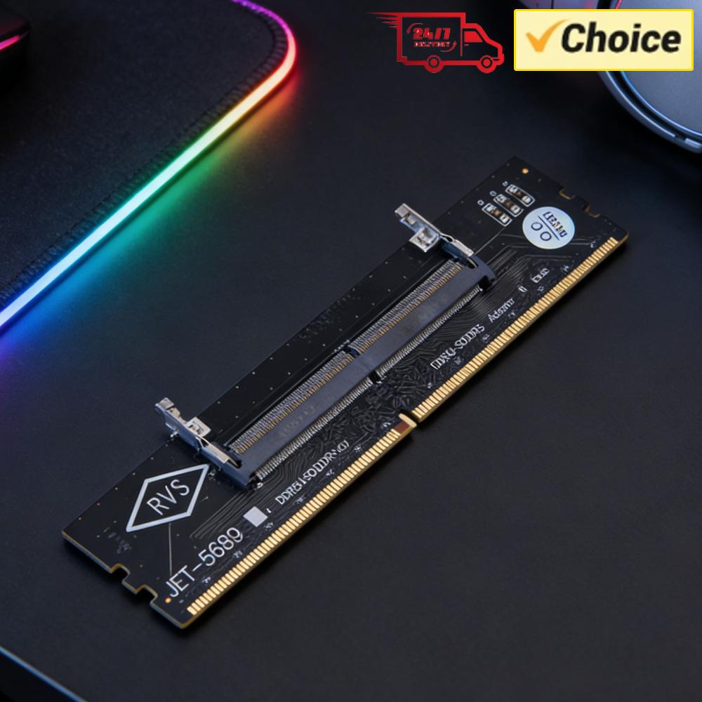 Laptop Accessories Ram - DDR5 แล็ปท็อปไปยังเดสก์ท็อปการ์ดอะแดปเตอร์ UDIMM รุ่นที่ 5 ตัวเชื่อมต่อหน่วยความจำ