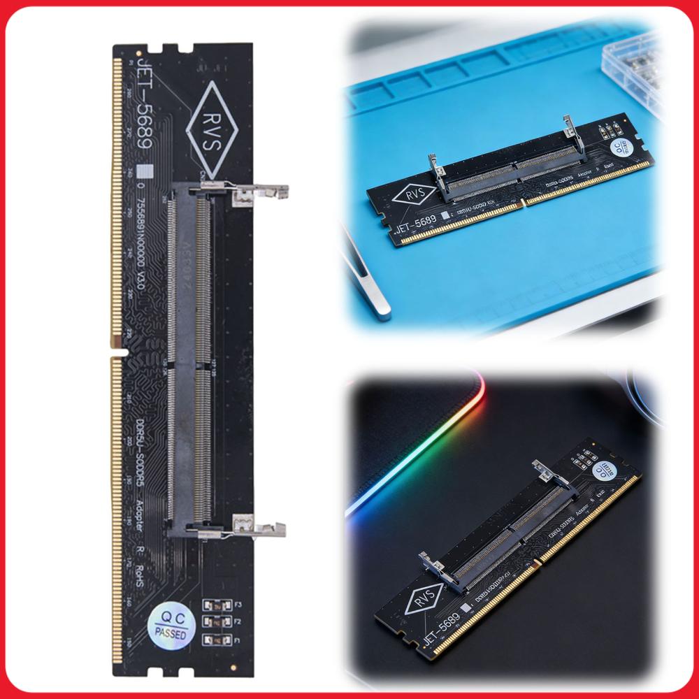 Laptop Accessories Ram - DDR5 แล็ปท็อปไปยังเดสก์ท็อป 5th Generation UDIMM การ์ดอะแดปเตอร์อเนกประสงค์หน่วยความจำ