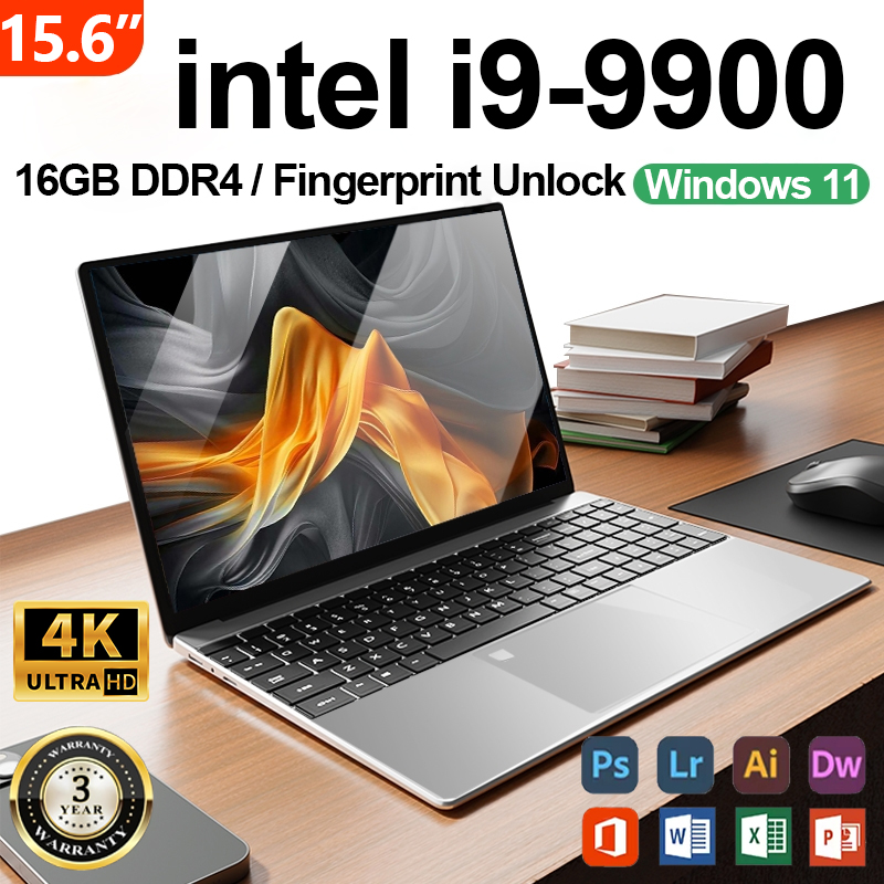 Laptop Accessories Ram - โน้ตบุ๊คสำนักงานใหม่ Intel Core i9 9900 หน้าจอ