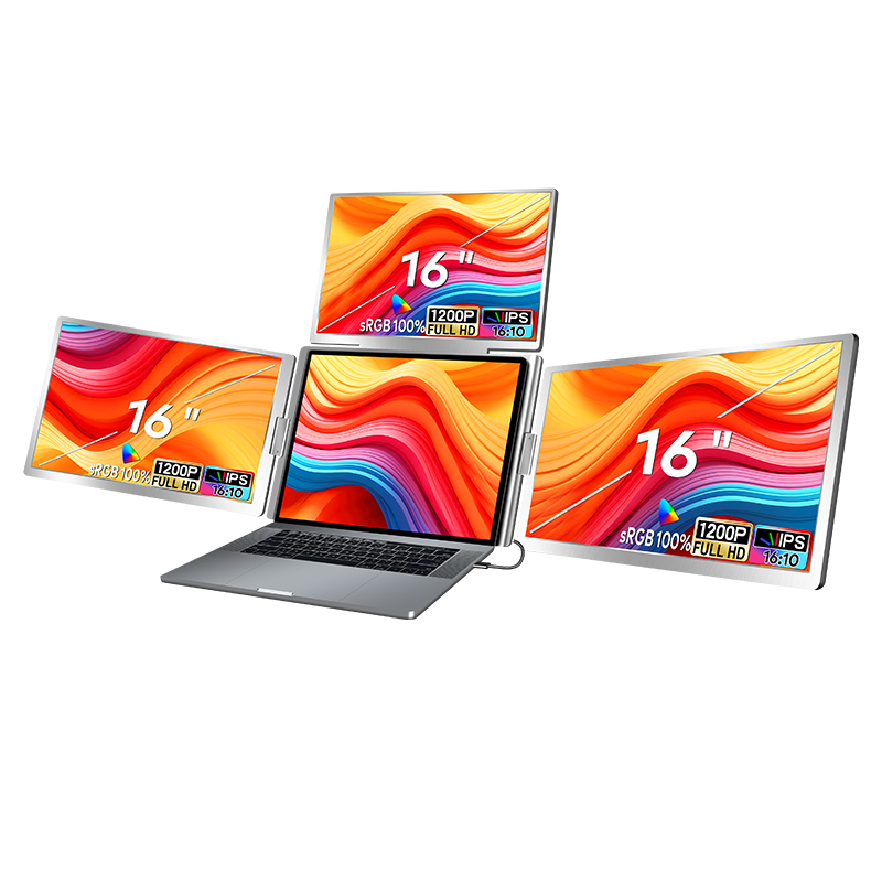 Monitor Portable Usb - จอภาพพกพาแบบ Quad Monitor รุ่นใหม่ปี 2026 ขนาด