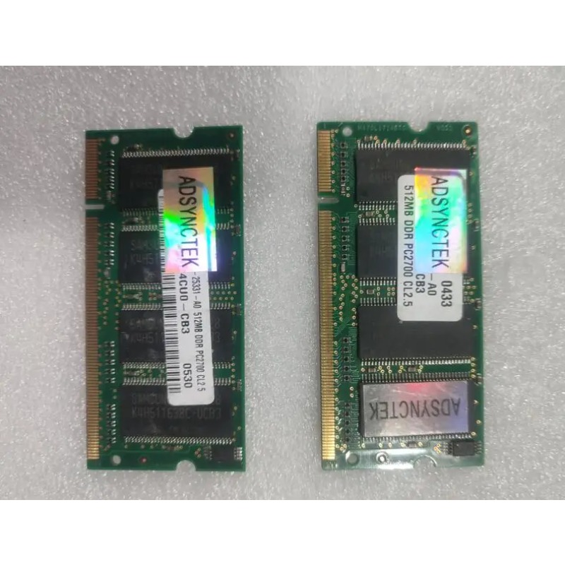 Laptop Accessories Ram - 256MB 512MB 1GB DDR แท้ 200Pin
