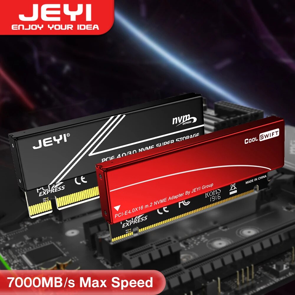 Samsung Ssd 990 Pro - JEYI M.2 NVMe TO PCIe 4.0อะแดปเตอร์