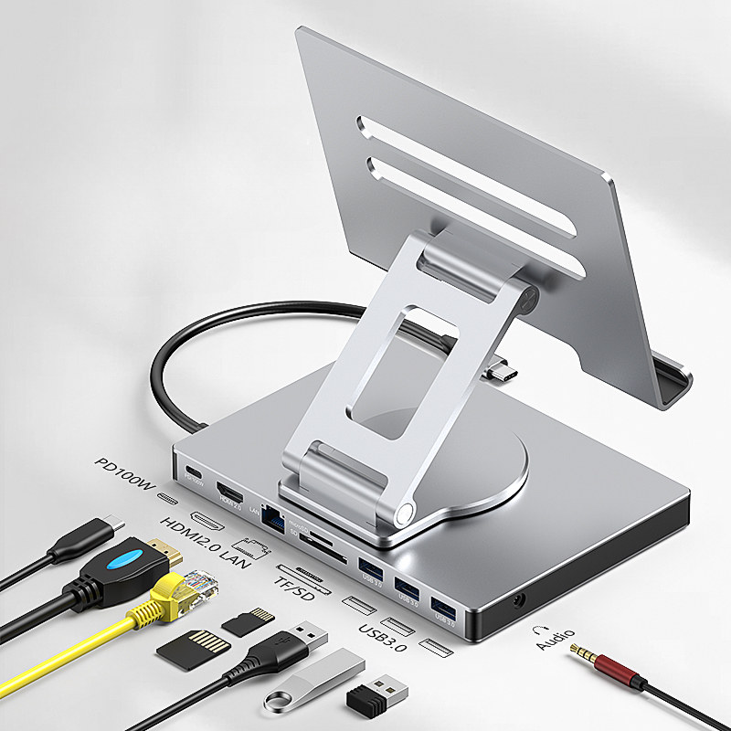 Mac Laptop Accessories - 9-in-1 สําหรับ IPad Pro USB C