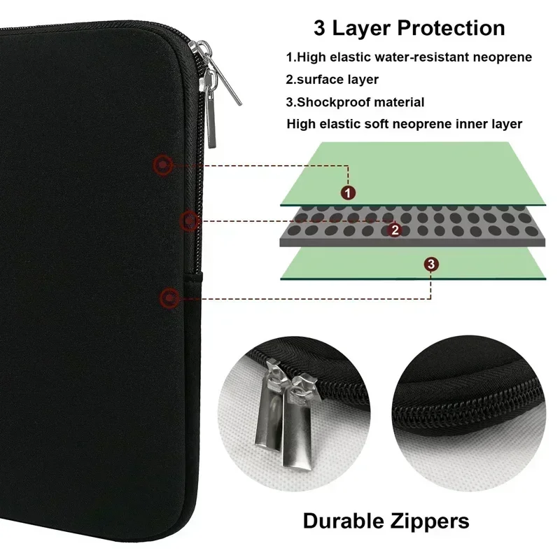 กระเป๋าแล็ปท็อปคุณภาพสูงแบบนิ่ - Laptop Accessories Macbook บทวิจารณ์และราคา