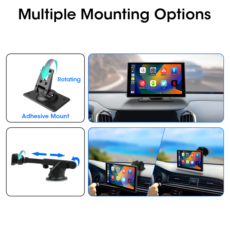 Jansite เครื่องเล่น MP5อัจฉริย - Monitor Portable Usb บทวิจารณ์และราคา
