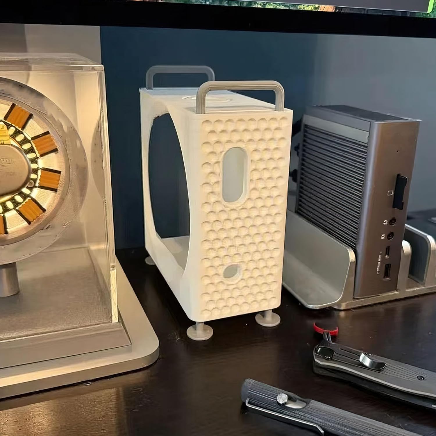 ขาตั้งแนวตั้งเคสคอมพิวเตอร์สํา - Mac Laptop Accessories บทวิจารณ์และราคา