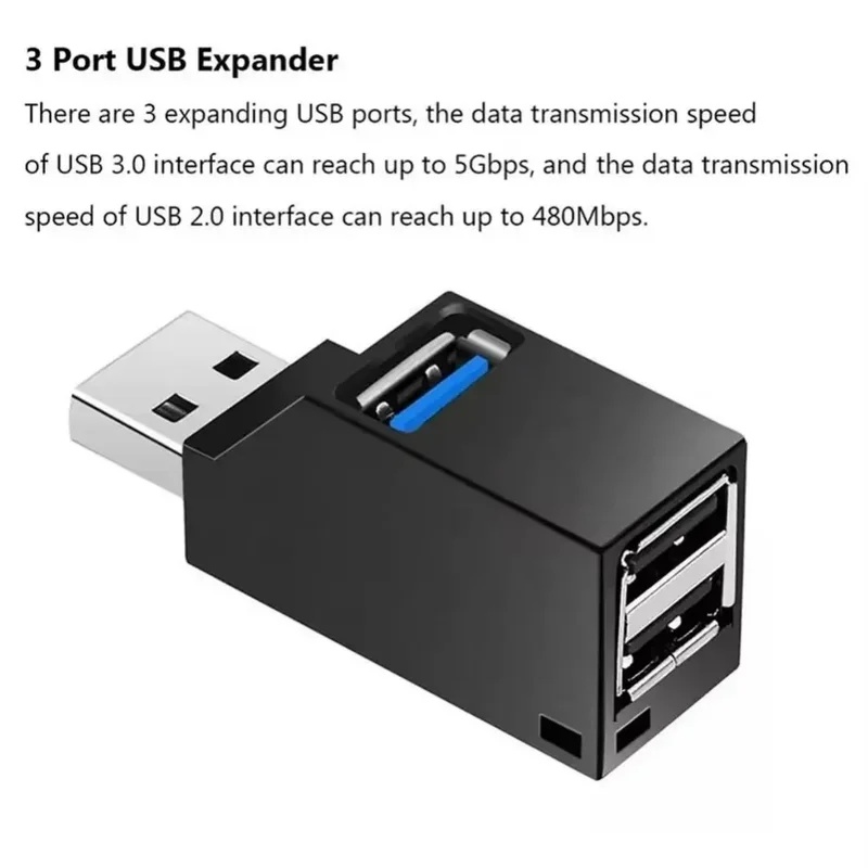 USB 3.0 2.0 หมุนได้ 3 พอร์ตฮับ - Laptop Accessories Macbook บทวิจารณ์และราคา