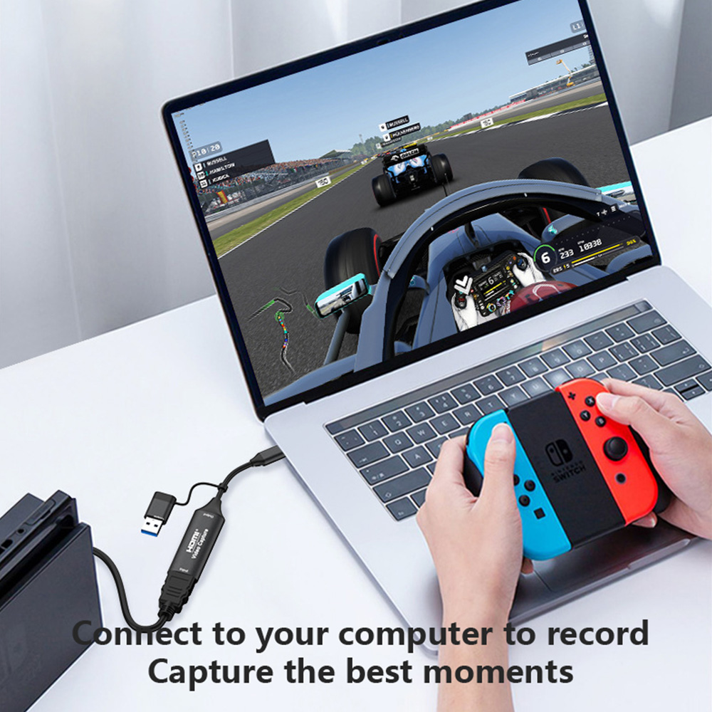 การ์ดบันทึกวิดีโอ 4K 2 in 1 US - Monitor Portable Usb บทวิจารณ์และราคา