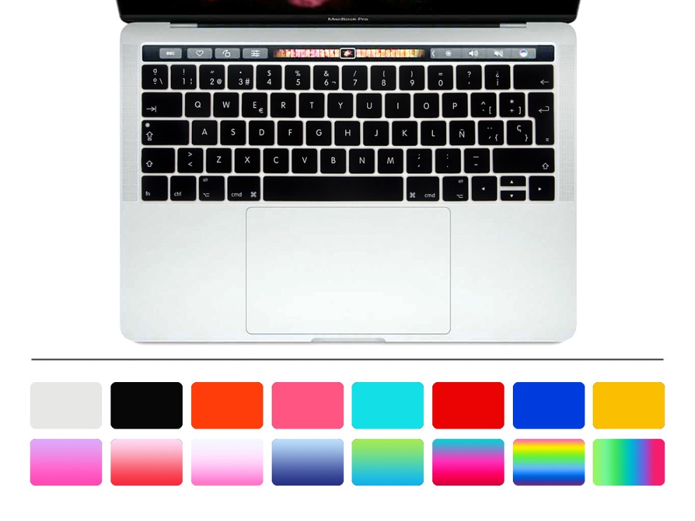 HRH สเปน EU แป้นพิมพ์ซิลิโคนสํ - Mac Laptop Accessories บทวิจารณ์และราคา
