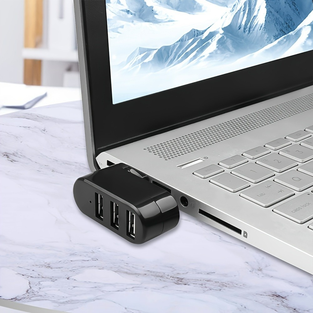 ฮับ USB 2.0 3 พอร์ต 180 °   อะ - Mac Laptop Accessories บทวิจารณ์และราคา