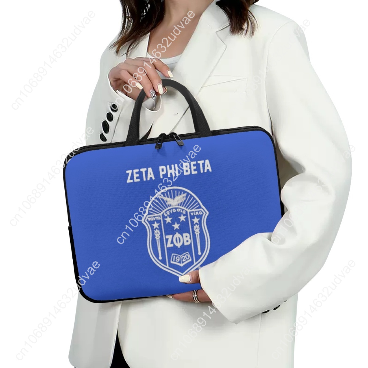 Zeta Phi Beta Sorority พิมพ์กร - Laptop Accessories Bag บทวิจารณ์และราคา