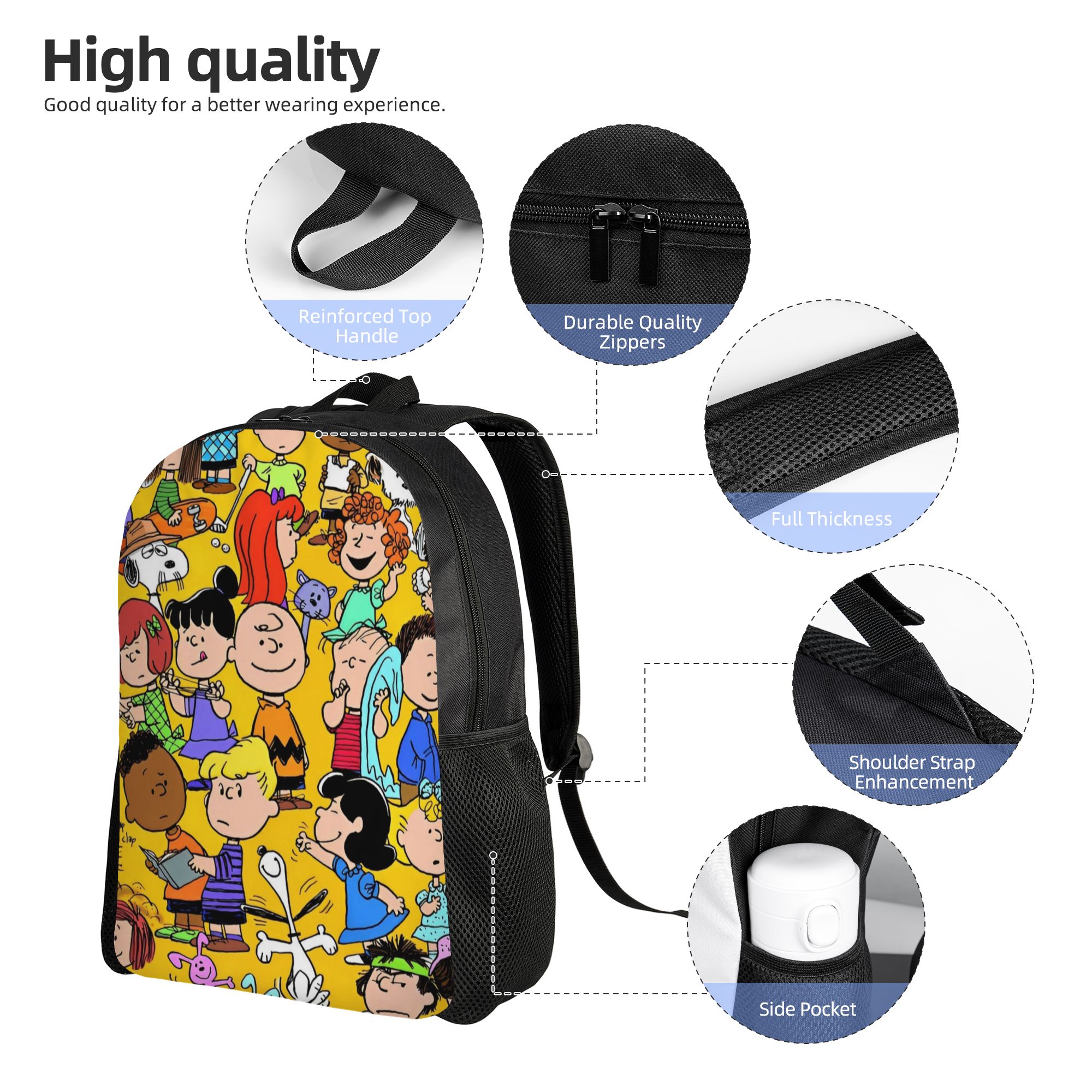 สนูปปี้ พีนัทส์กระเป๋าเป้สะพาย - Laptop Accessories Bag บทวิจารณ์และราคา