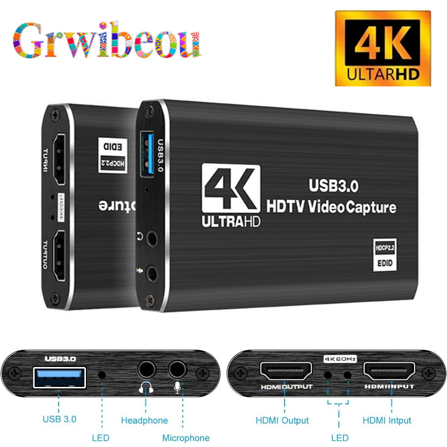 การ์ดบันทึกวิดีโอ 4K USB 3.0 ร - Monitor Portable Usb บทวิจารณ์และราคา