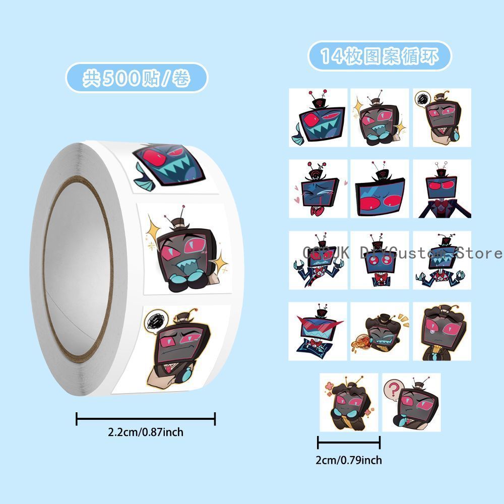 500 ชิ้น/ม้วนอะนิเมะ วอกซ์ คิว - Laptop Accessories For Students บทวิจารณ์และราคา
