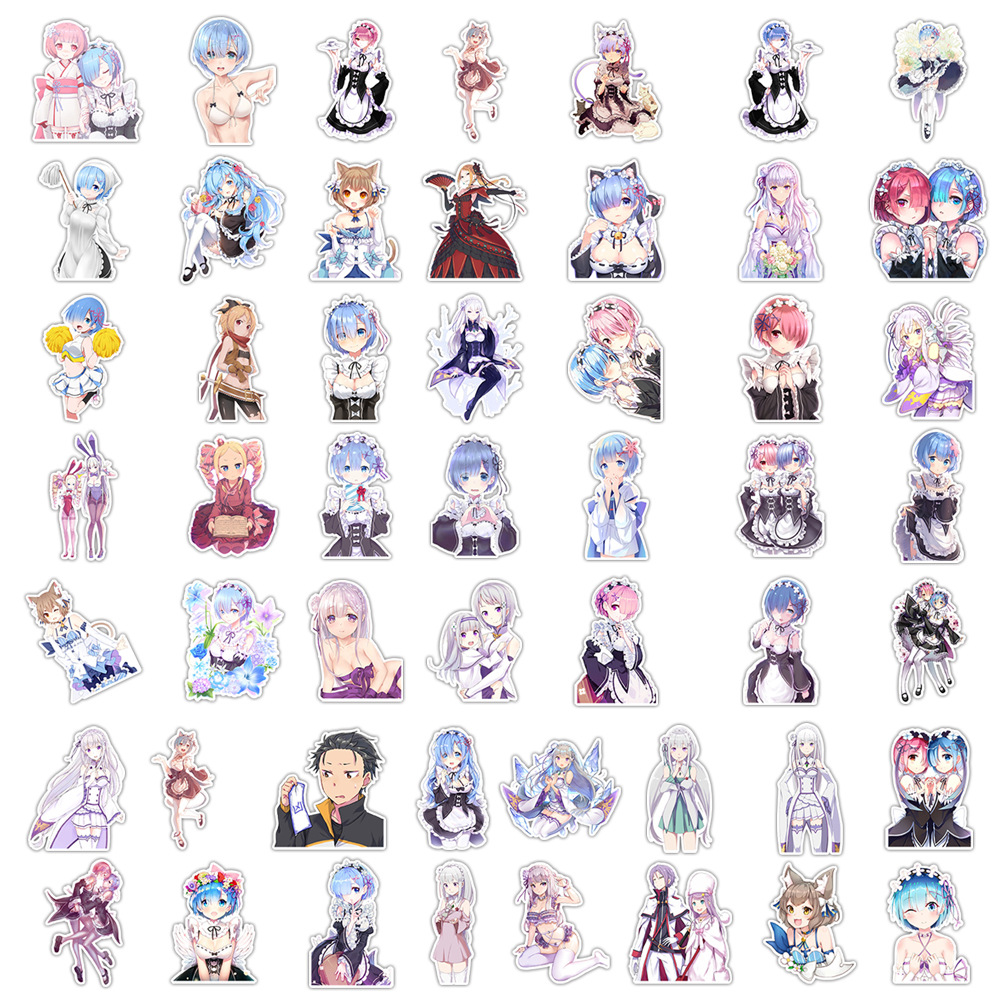 50PCS Re ZERO ชีวิตเริ่มต้นในอ - Laptop Accessories Ram บทวิจารณ์และราคา
