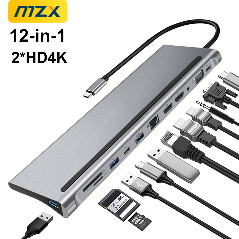 MZX USB มัลติฮับ ด็อกกิ้งสเตชั - Mac Laptop Accessories บทวิจารณ์และราคา