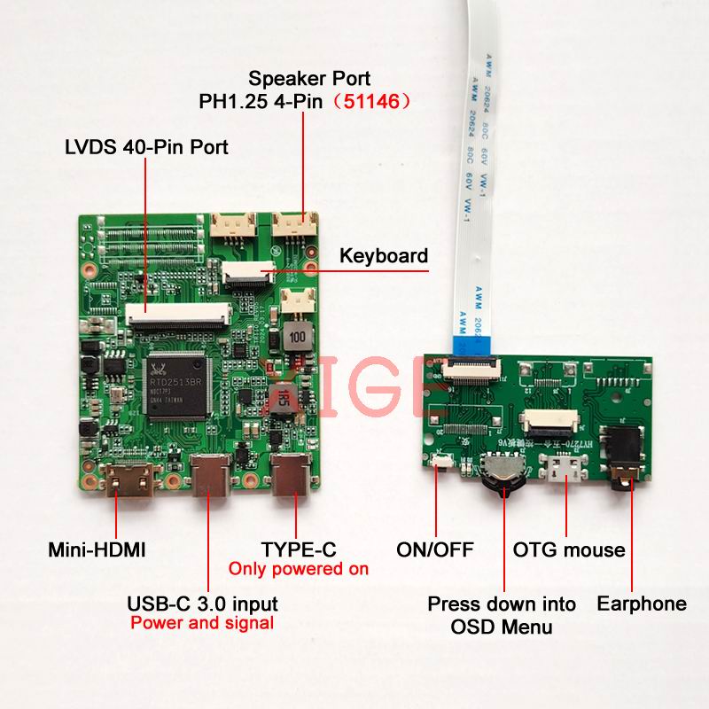 Fit LP173WD1(TL)-TLA1/TLB2/TLC - Monitor Portable Usb บทวิจารณ์และราคา