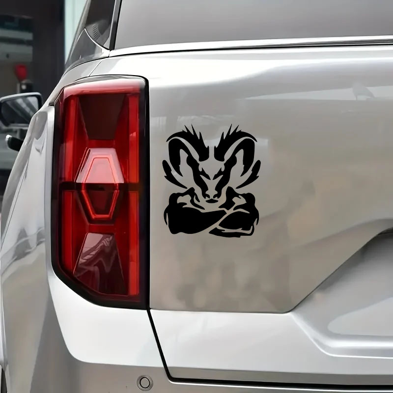 Creative Dodge Ram Head รถสติก - Laptop Accessories Ram บทวิจารณ์และราคา