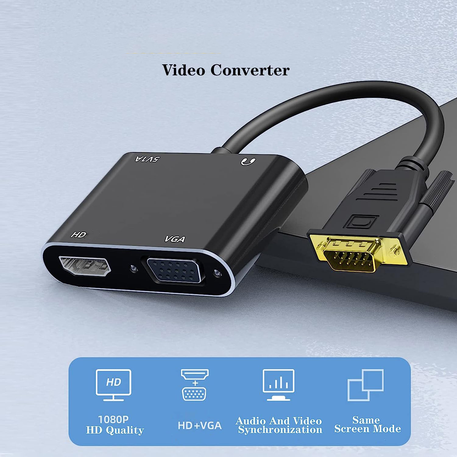 อะแดปเตอร์แสดงผลที่รองรับ VGA  - Monitor Portable Usb บทวิจารณ์และราคา